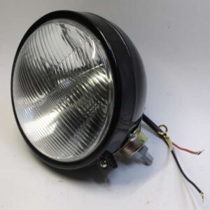 ФАРА  Передняя металлический корпус круглая